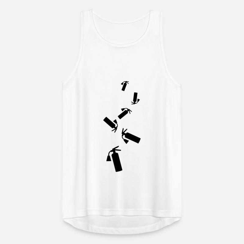 Fire extinguisher symbol Men's Breathable Tank Top