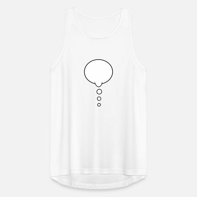 Thought Bubble Design Men's Breathable Tank Top