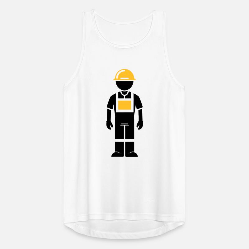 Construction worker Men's Breathable Tank Top