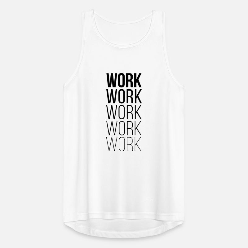 Work Work Work Work Männer Tank Top atmungsaktiv
