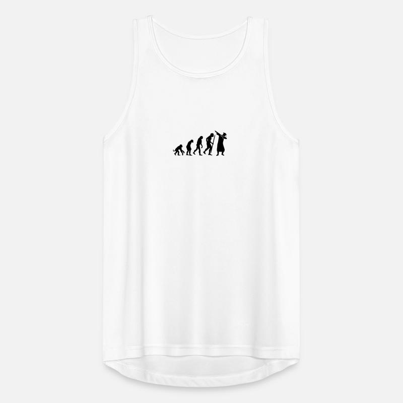 Evolution dab dabbing graduation college student Männer Tank Top atmungsaktiv