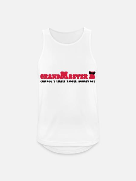 Grandmaster B - Men's Breathable Tank Top - white