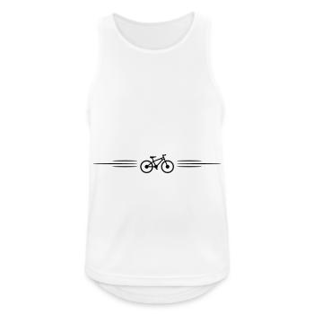 Bicycle line - Men's Breathable Tank Top - white - Front - Nick (188cm)