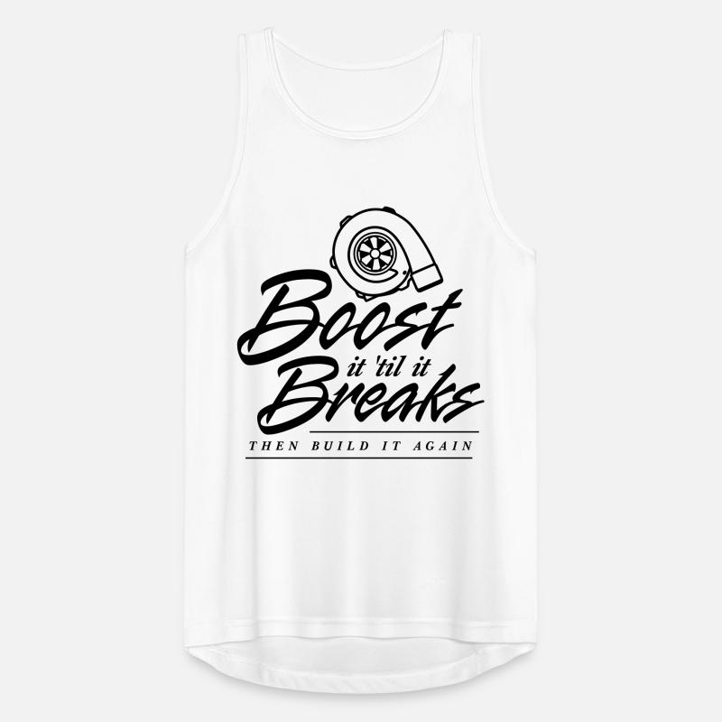 Boost es bis es bricht Männer Tank Top atmungsaktiv