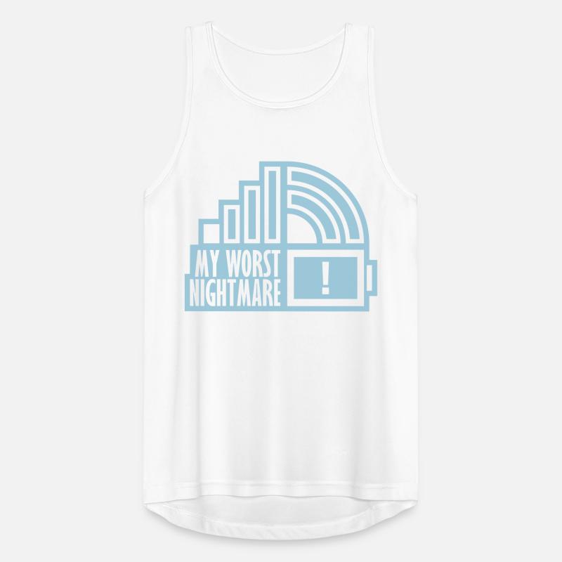 Bad my worst nightmare Men's Breathable Tank Top