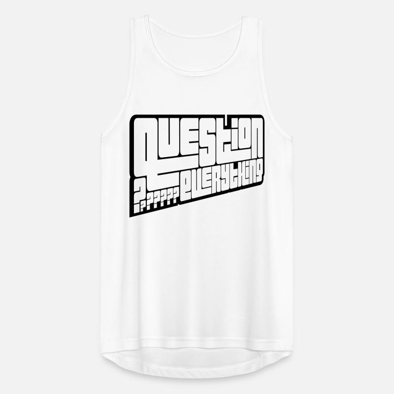Critical Question Everything Men's Breathable Tank Top