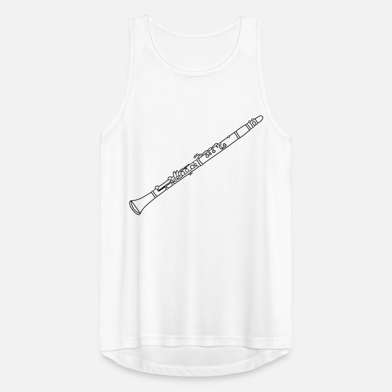 Clarinet Männer Tank Top atmungsaktiv