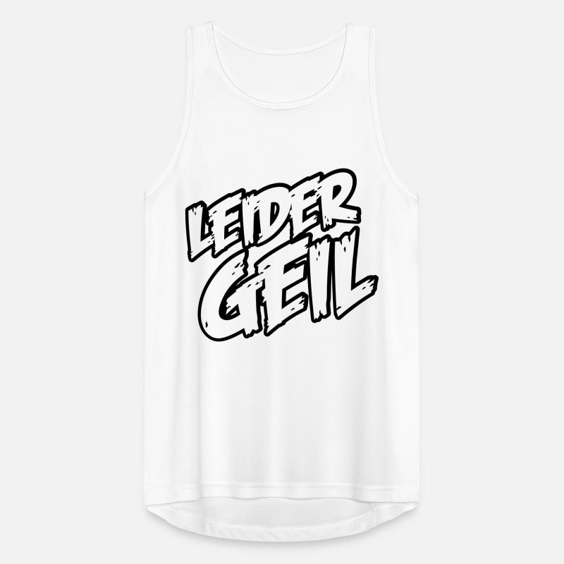leider_geil Männer Tank Top atmungsaktiv