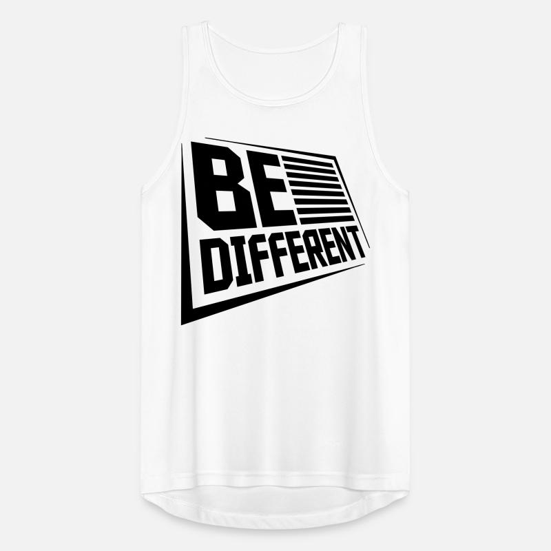 Soyez différent Logo Design Débardeur respirant Homme
