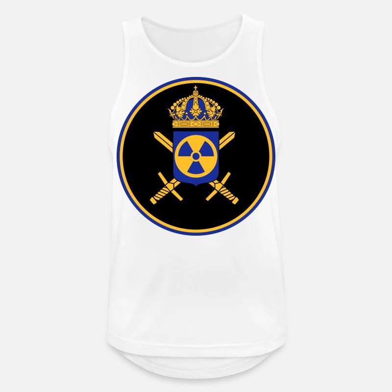 Das schwedische Atomwaffenprogramm - Männer Tank Top atmungsaktiv - Weiß