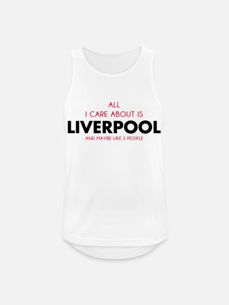 all i care about is liverpool - Men's Breathable Tank Top - white