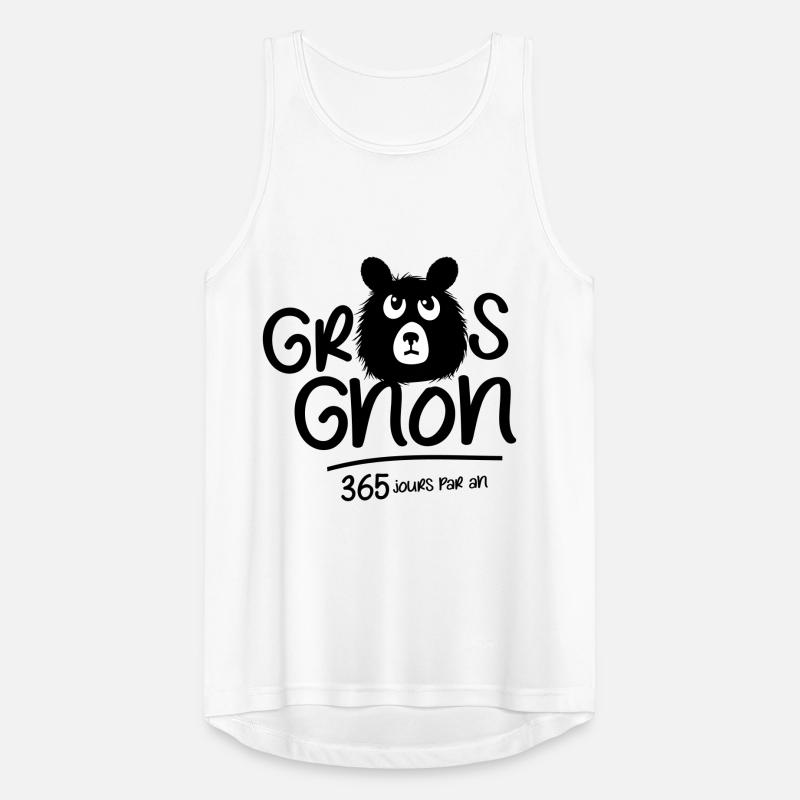Grumpy bear 365 days a year! Men's Breathable Tank Top