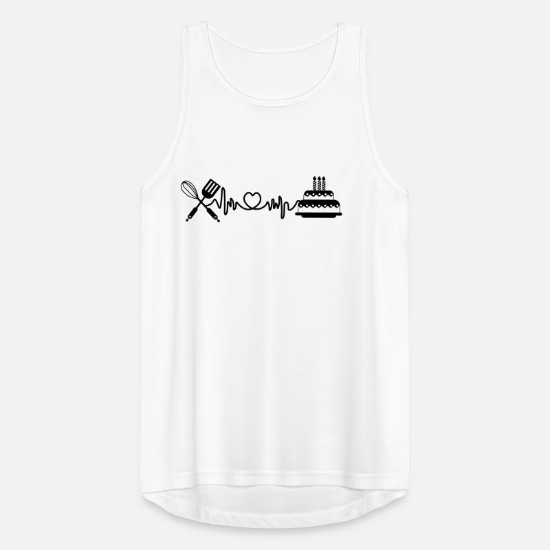 Cardio Herzfrequenz Küche Männer Tank Top atmungsaktiv