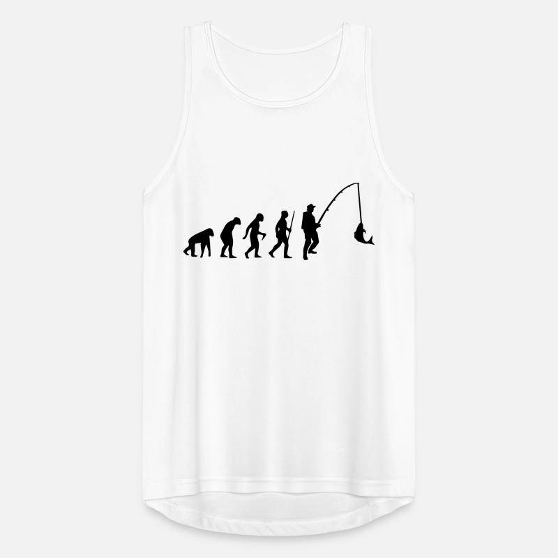 EVOLUTION DE POISSON ! Débardeur respirant Homme