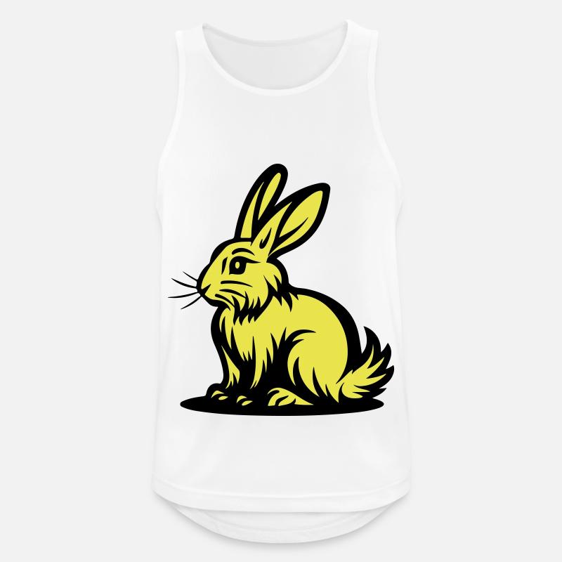 Bunny Easter - Men's Breathable Tank Top - white