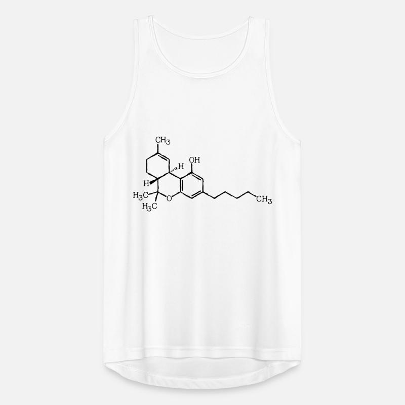 THC molecular formula Men's Breathable Tank Top