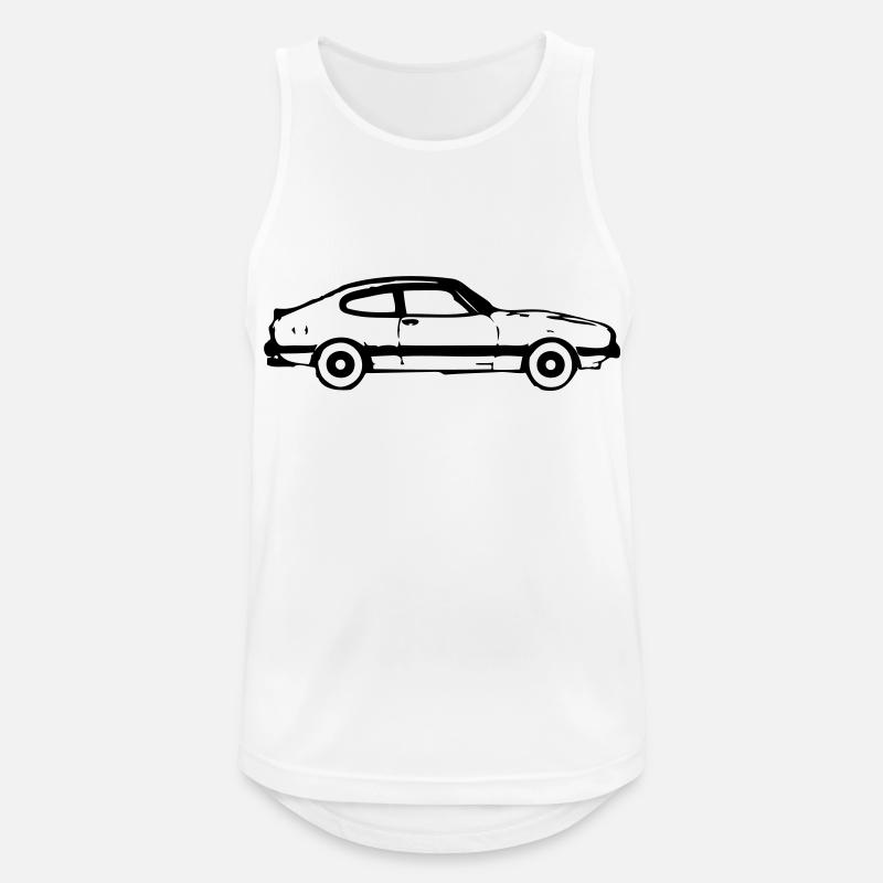 capri - Men's Breathable Tank Top - white