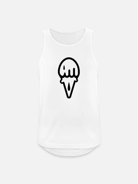 Ice - Men's Breathable Tank Top - white