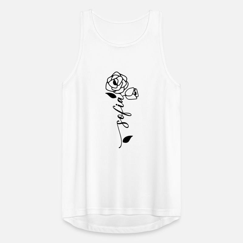Sofia Nom Prénom Nom Fleur Débardeur respirant Homme