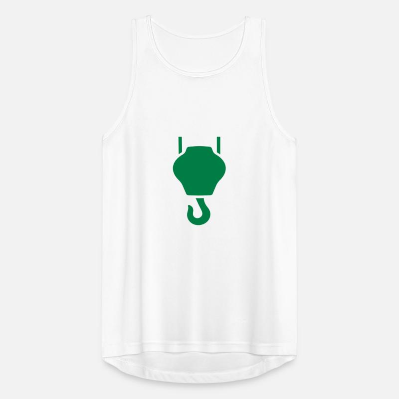 Industrial crane hook Lifting hook or hoist hook Men's Breathable Tank Top