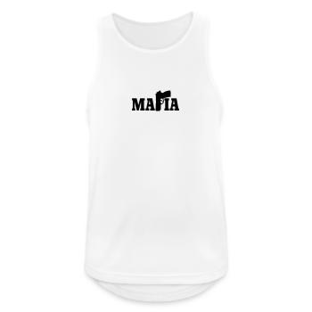 Mafia - Débardeur respirant Homme - blanc - Devant - Nick (188cm)