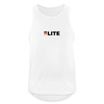 Deutschland Elite - Männer Tank Top atmungsaktiv - Weiß - Vorne - Nick (188cm)