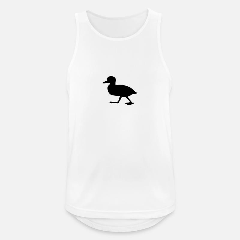 Duck, chick 3 (super cheap!) - Débardeur respirant Homme - blanc