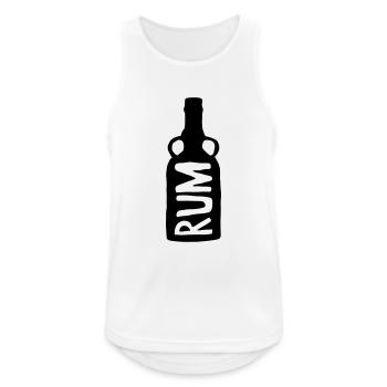 rhum - Débardeur respirant Homme - blanc - Devant - Nick (188cm)