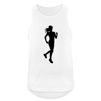 Ski féminin de - Débardeur respirant Homme - blanc - Devant - Nick (188cm)