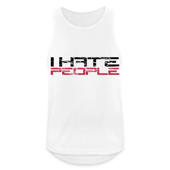 scratches cracks graffiti spray drops sticker aufkl - Men's Breathable Tank Top - white - Front - Nick (188cm)