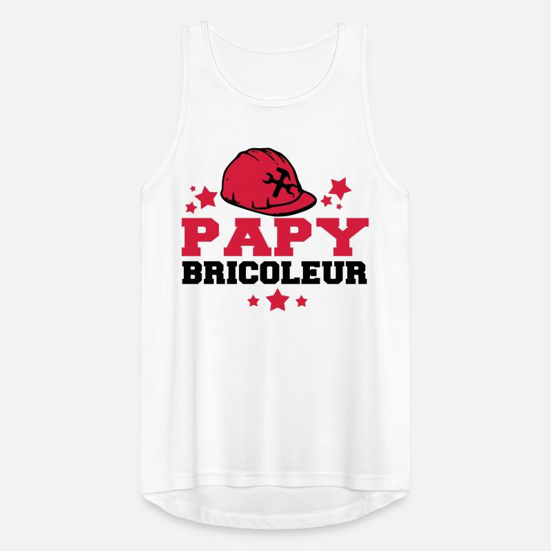 papy bricoleur Débardeur respirant Homme