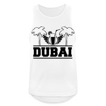 Dubaï - Débardeur respirant Homme - blanc - Devant - Nick (188cm)
