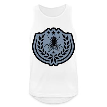 Design Housefly Stars Laurel Wreath - Men's Breathable Tank Top - white - Front - Nick (188cm)