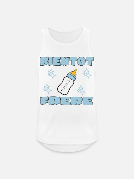 SOON BROTHER - Men's Breathable Tank Top - white