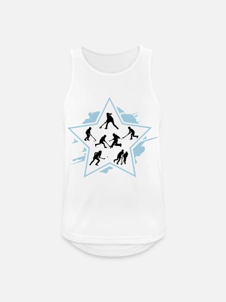 Hockey Kids - Men's Breathable Tank Top - white