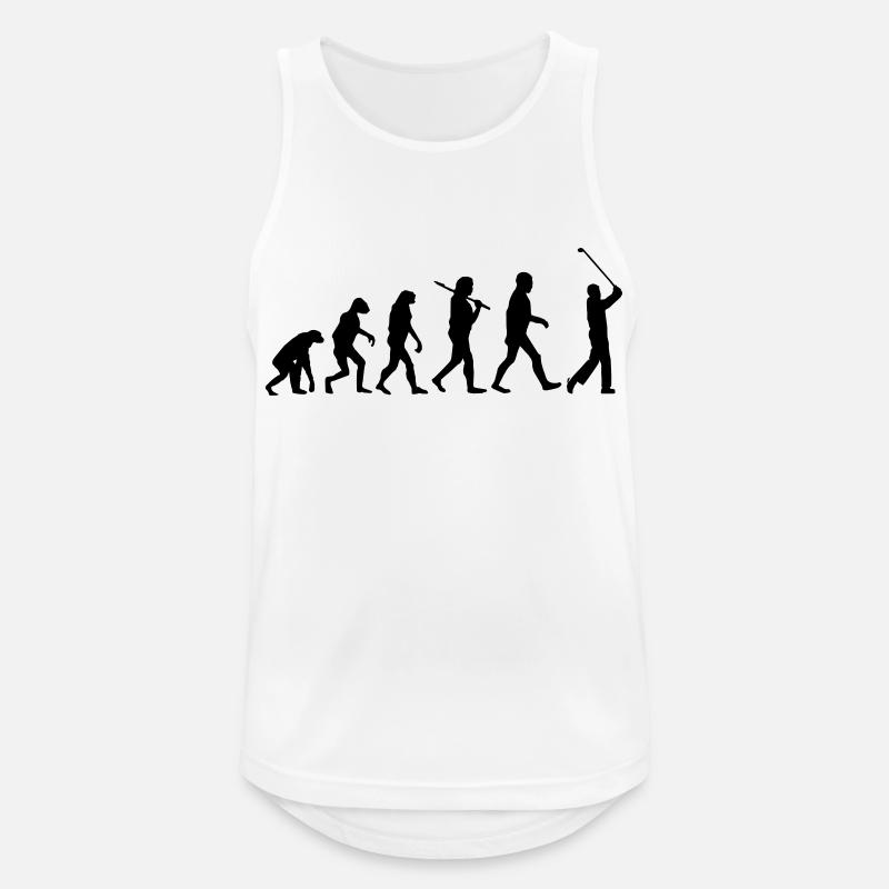 evolution Golf - Men's Breathable Tank Top - white