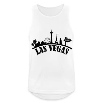 las_vegas_001 - Men's Breathable Tank Top - white - Front - Nick (188cm)