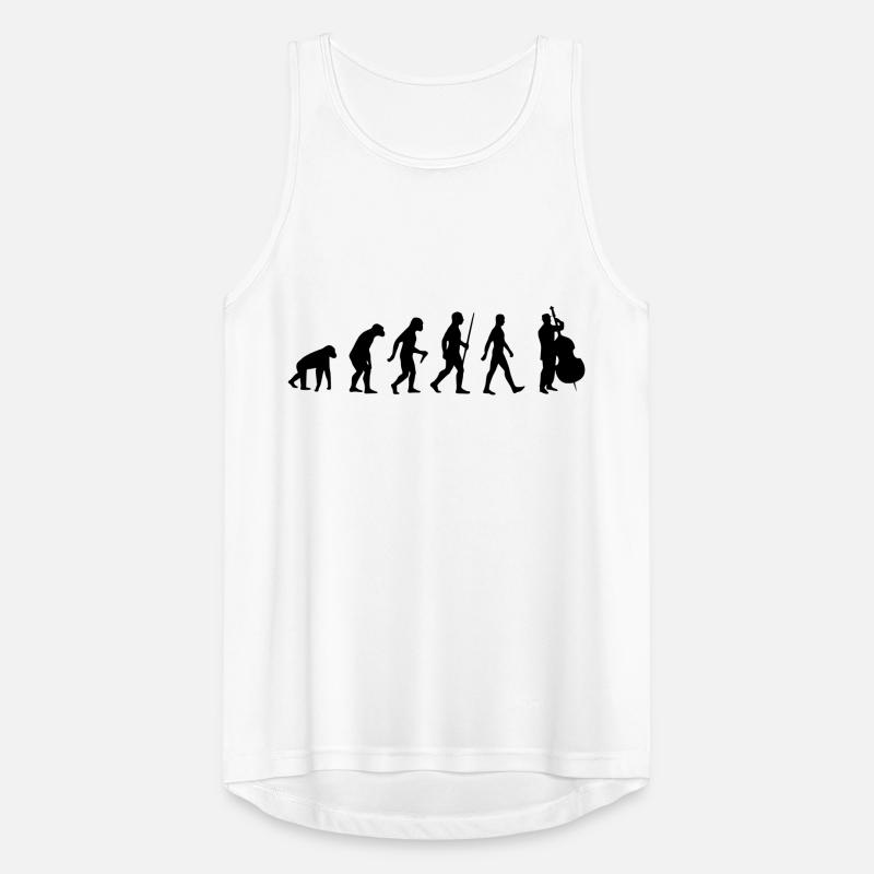 Contrebasse - Evolution Music Strings Instrument Débardeur respirant Homme