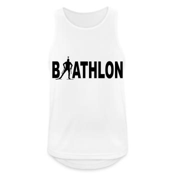 Biathlon, ski de fond, ski de fond - Débardeur respirant Homme - blanc - Devant - Nick (188cm)