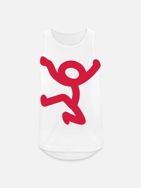 Comic - Männer Tank Top atmungsaktiv - Weiß