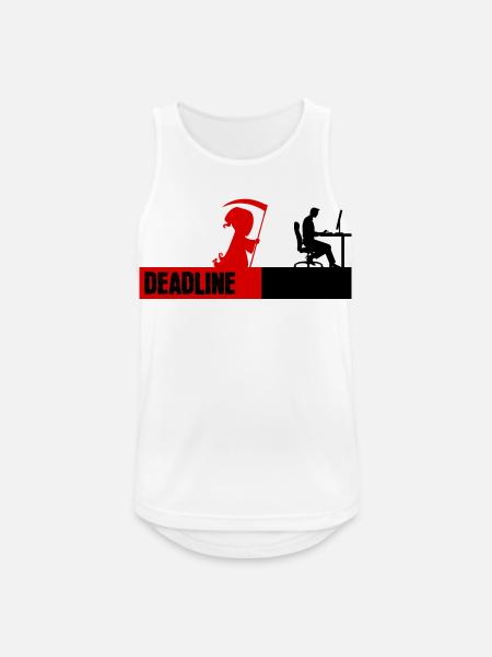 Bugfixing Skripting Dev Computerfreak Developer - Männer Tank Top atmungsaktiv - Weiß