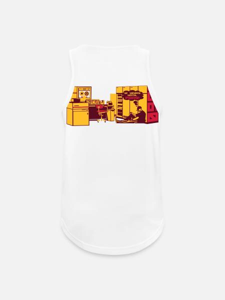 pong1960 - Men's Breathable Tank Top - white