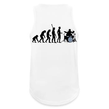 evolution_drummer_b_2c - Débardeur respirant Homme - blanc - Dos - Nick (188cm)