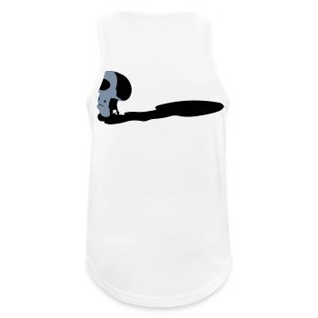 Coup de poing - Débardeur respirant Homme - blanc - Dos - Nick (188cm)