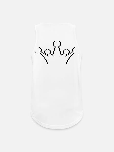 krone_1c - Men's Breathable Tank Top - white