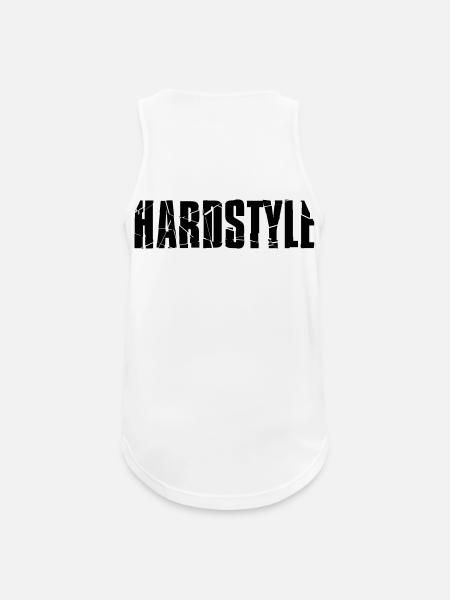 Hardstyle - Men's Breathable Tank Top - white