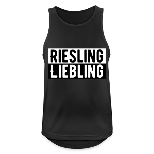 Riesling Liebling / Weintrinker / Partyshirt - Männer Tank Top atmungsaktiv