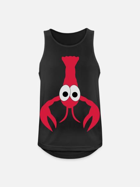 lobster - Men's Breathable Tank Top - black