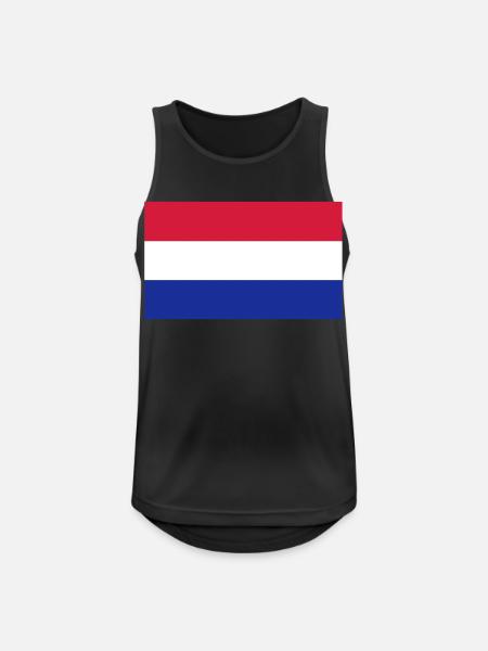 Holland - Men's Breathable Tank Top - black