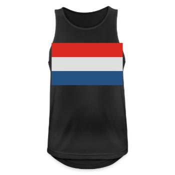 Holland - Débardeur respirant Homme - noir - Devant - Nick (188cm)